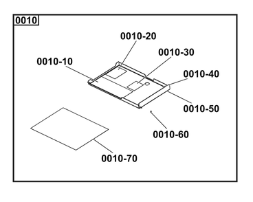 Part Location Diagram of 84010842 Briggs and Stratton Decal, Warning, Sheet